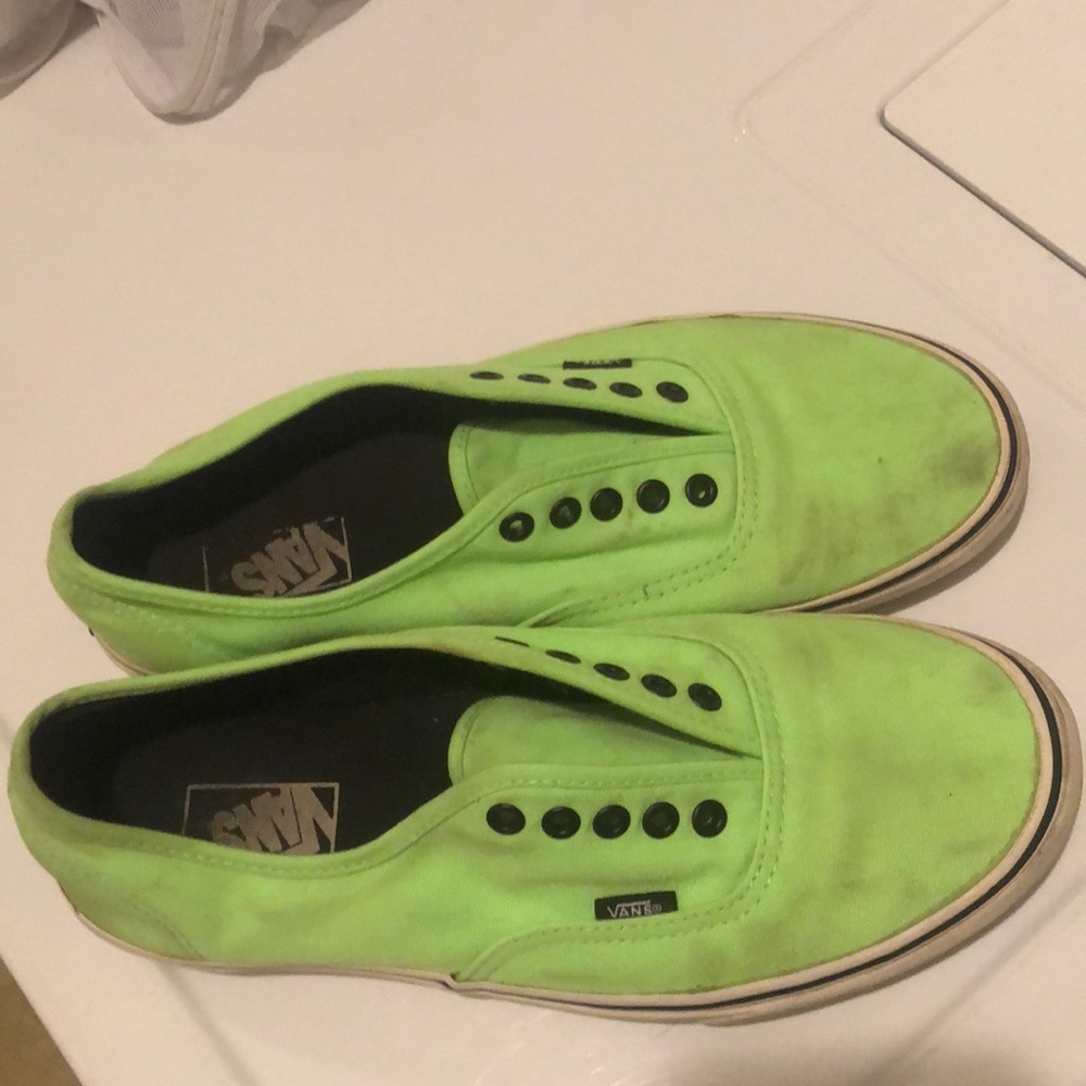 Vans 10.5 neon